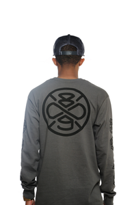 Charcoal Infinicon L/S Tee - 4