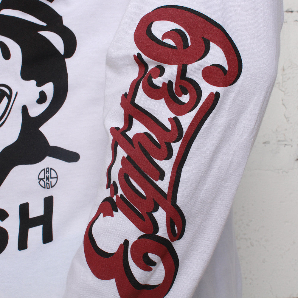 jordan 6 maroon shirt  sleeve left