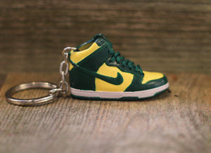 Nike SB Green Dunk High Sneaker Keychain