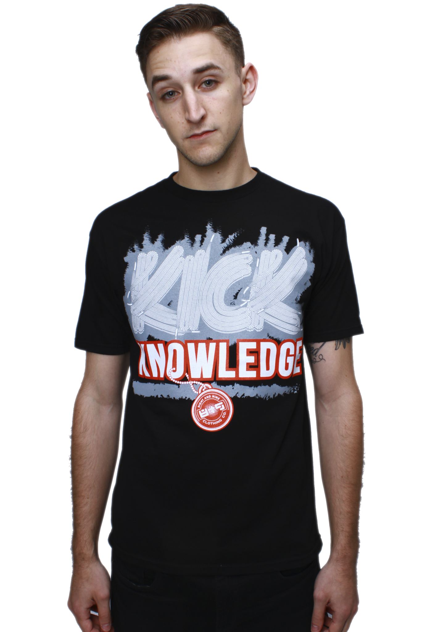 Kick Knowledge Black Cement T Shirt - 1