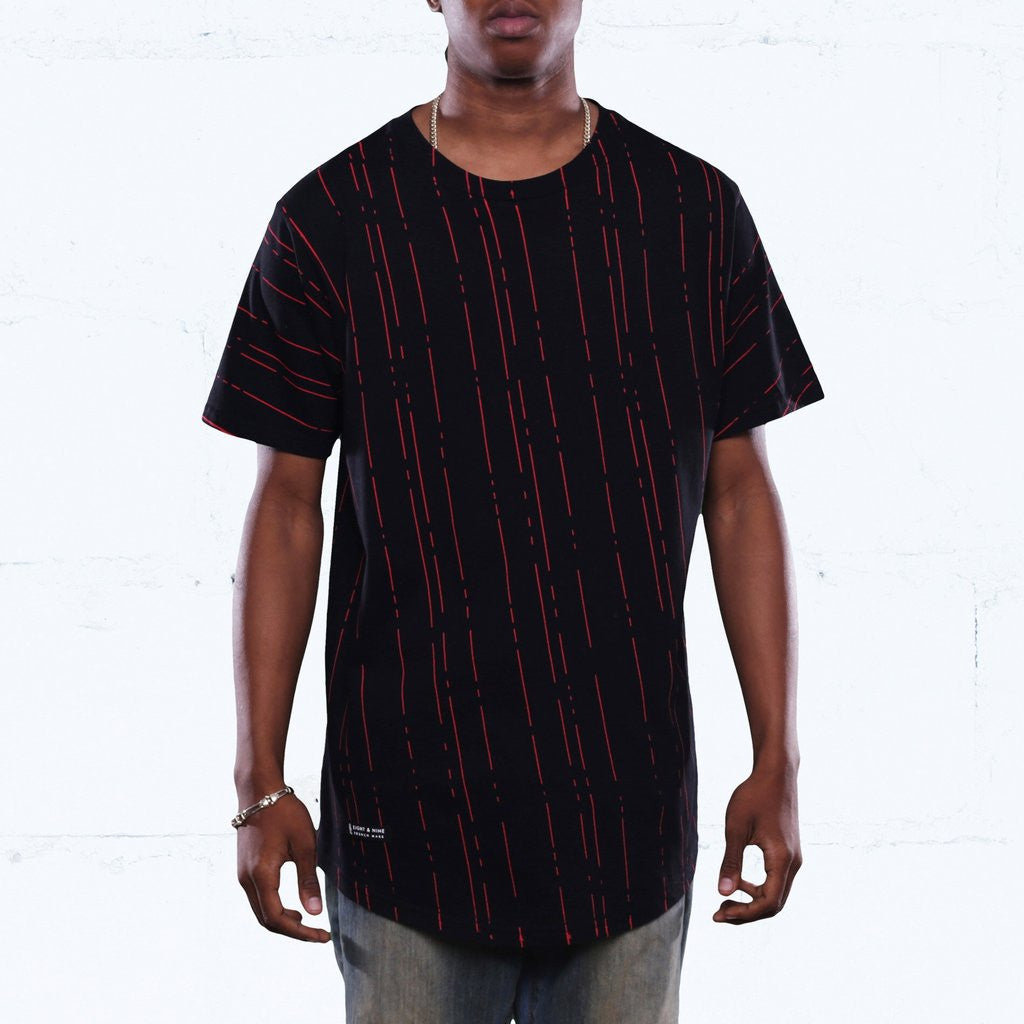 make it rain curved hem t shirt black jordan flu game 12 match front