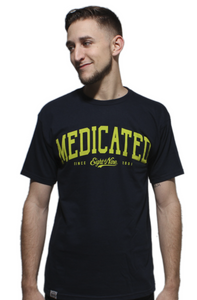 Medicated Navy T Shirt - 1