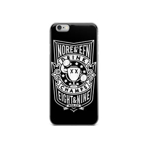 Drink Champs X 8&9 Badge iPhone case