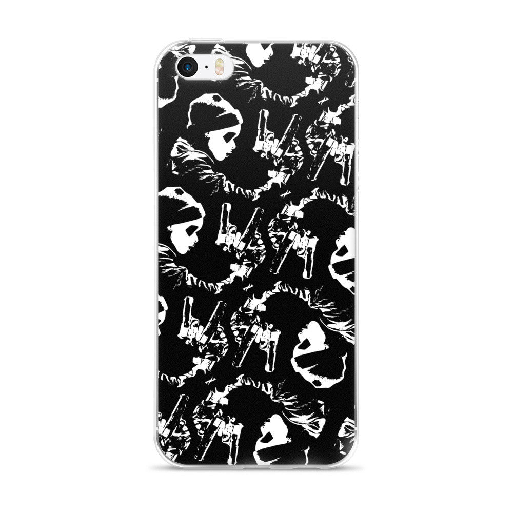Delilah All Over Print iPhone 5/5s/Se, 6/6s, 6/6s Plus Case