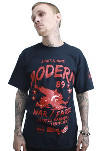 Modern Warfare Navy T Shirt - 1