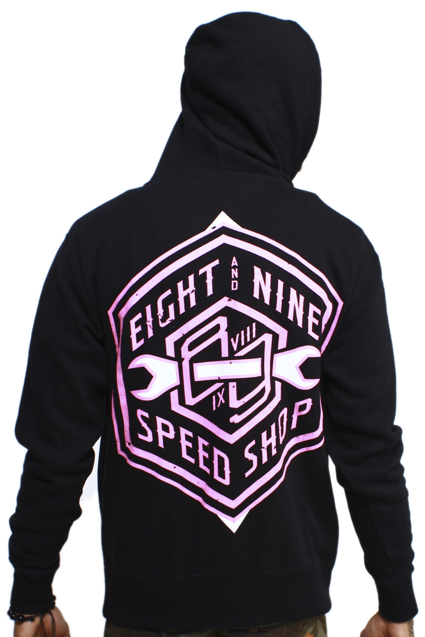Speed Shop Polarized Pink Zip Up Sweatshirt - 1