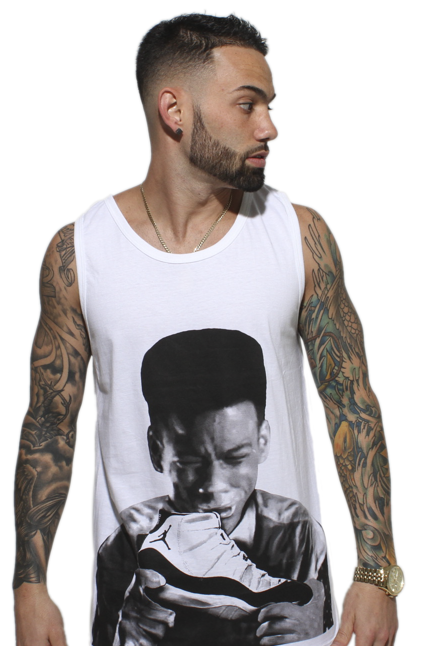 Pookie New Jack City Concord 11 White Tank Top - 1