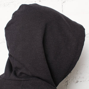 rudimental paneled terry hoodie elongated hoody black (7)