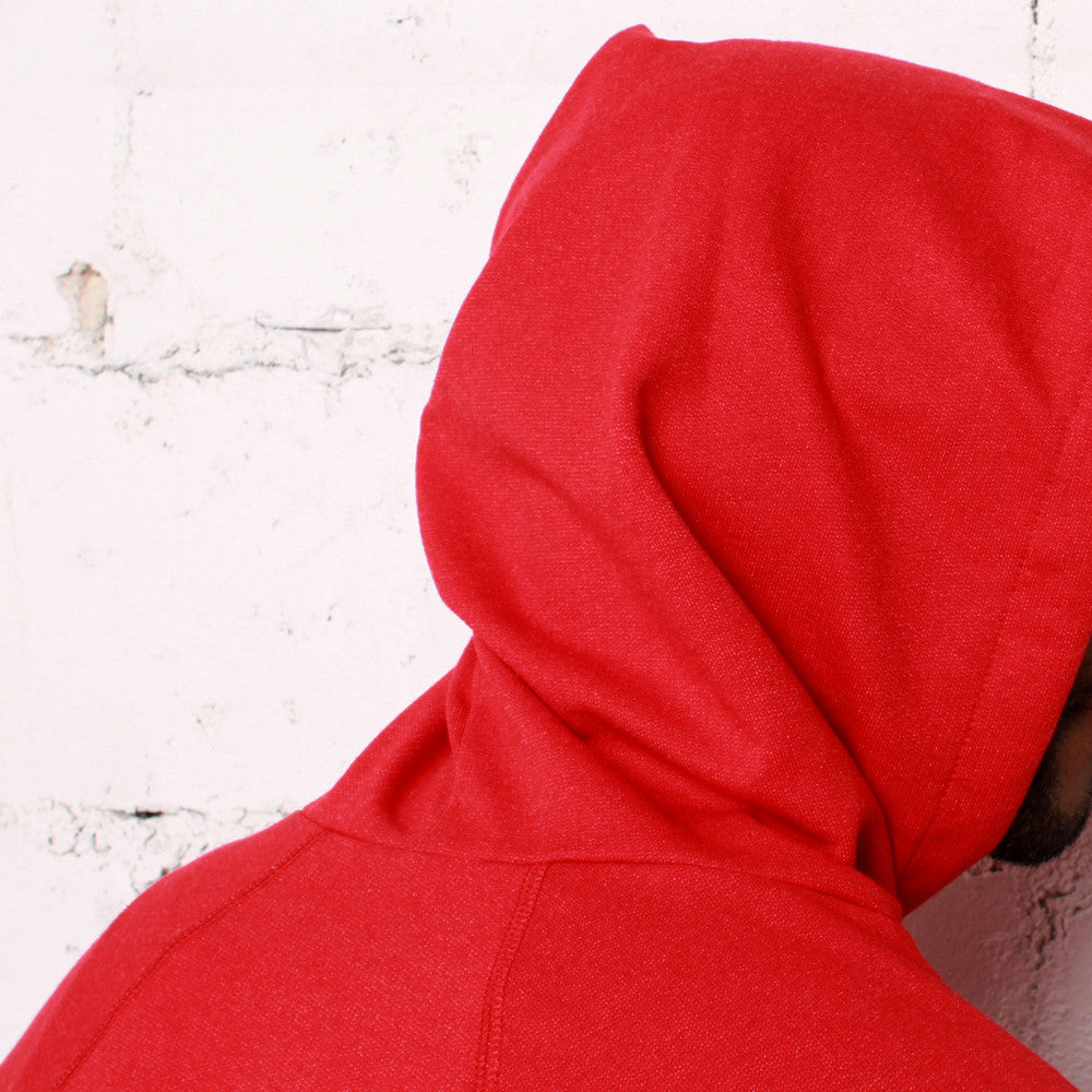 rudimental paneled terry hoodie red elongated hoody (4)