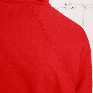 rudimental paneled terry hoodie red elongated hoody (5)