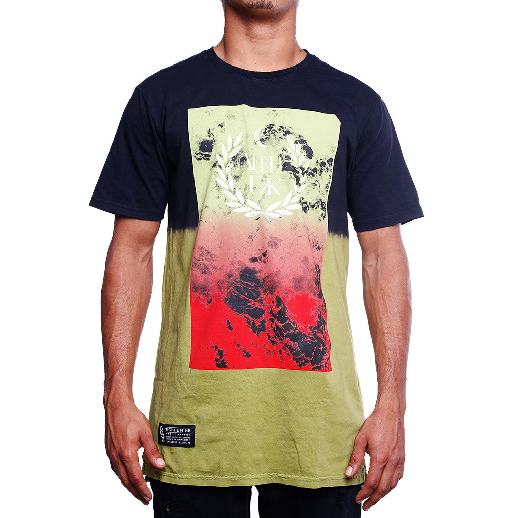 smoked ss t shirt black front