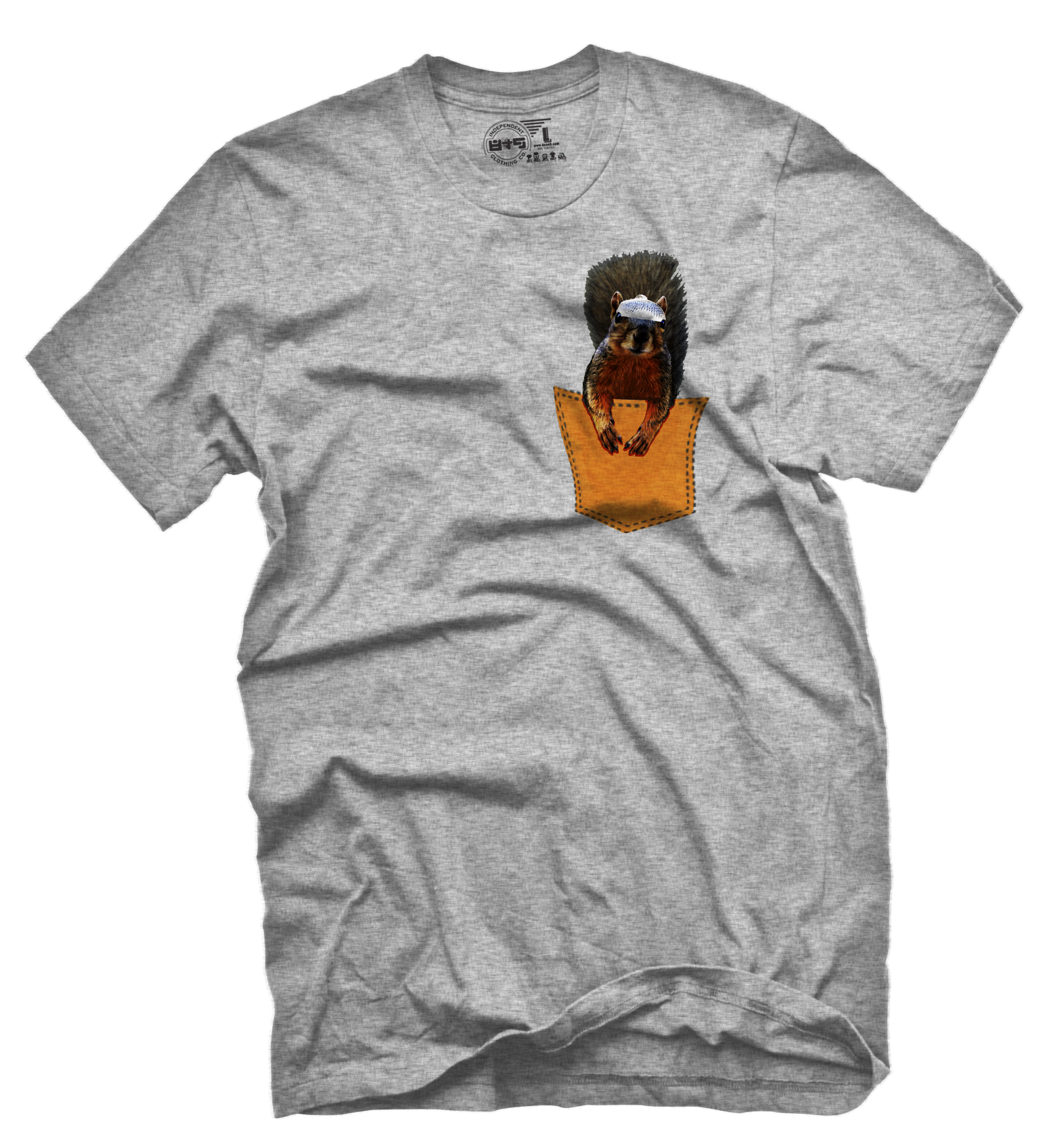 Squirrel Master Half Baked Pocket T Shirt - 2